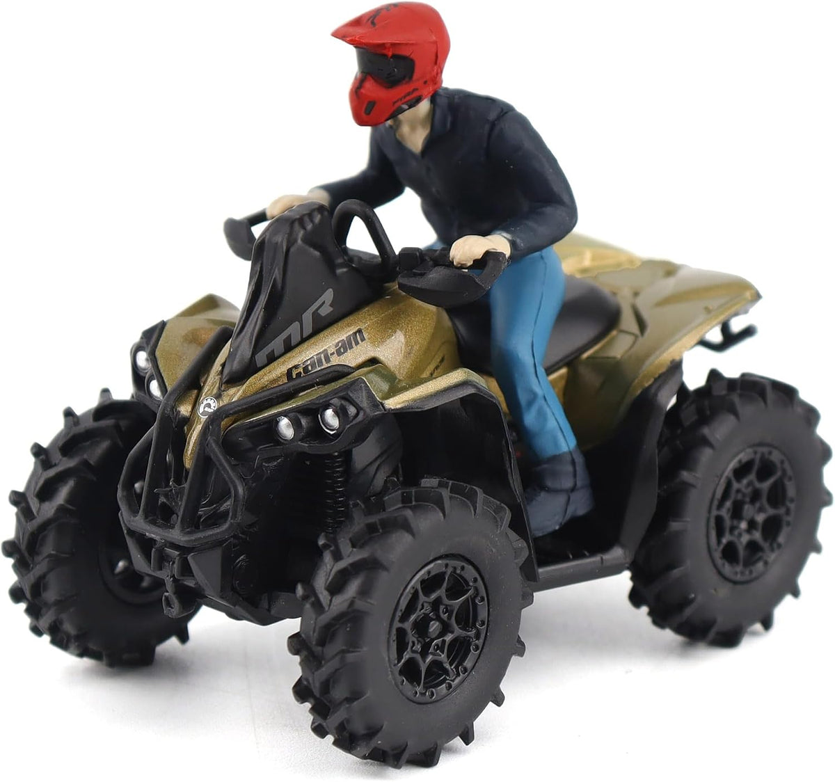 Diecast Masters Can-Am Renegade X MR 1000R 1:32 diecast model, Liquid Titanium & Magma Red #60010 – view 1