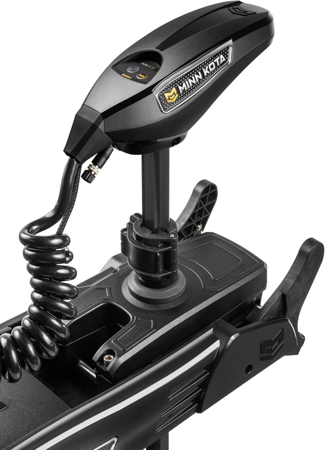Minn Kota 1358210 Terrova® Quest Series Bow Mount Freshwater Trolling Motor, 90 / 115 lbs. Thrust, 45" Shaft, 24 / 36 Volts w/Handheld Remote, Foot Pedal & MEGA Down Imaging Sonar