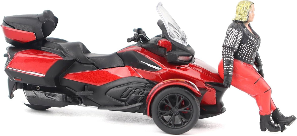 Diecast Masters Can-Am Spyder RT Limited 1:32 diecast model, Deep Marsala Metallic #60017 – view 4