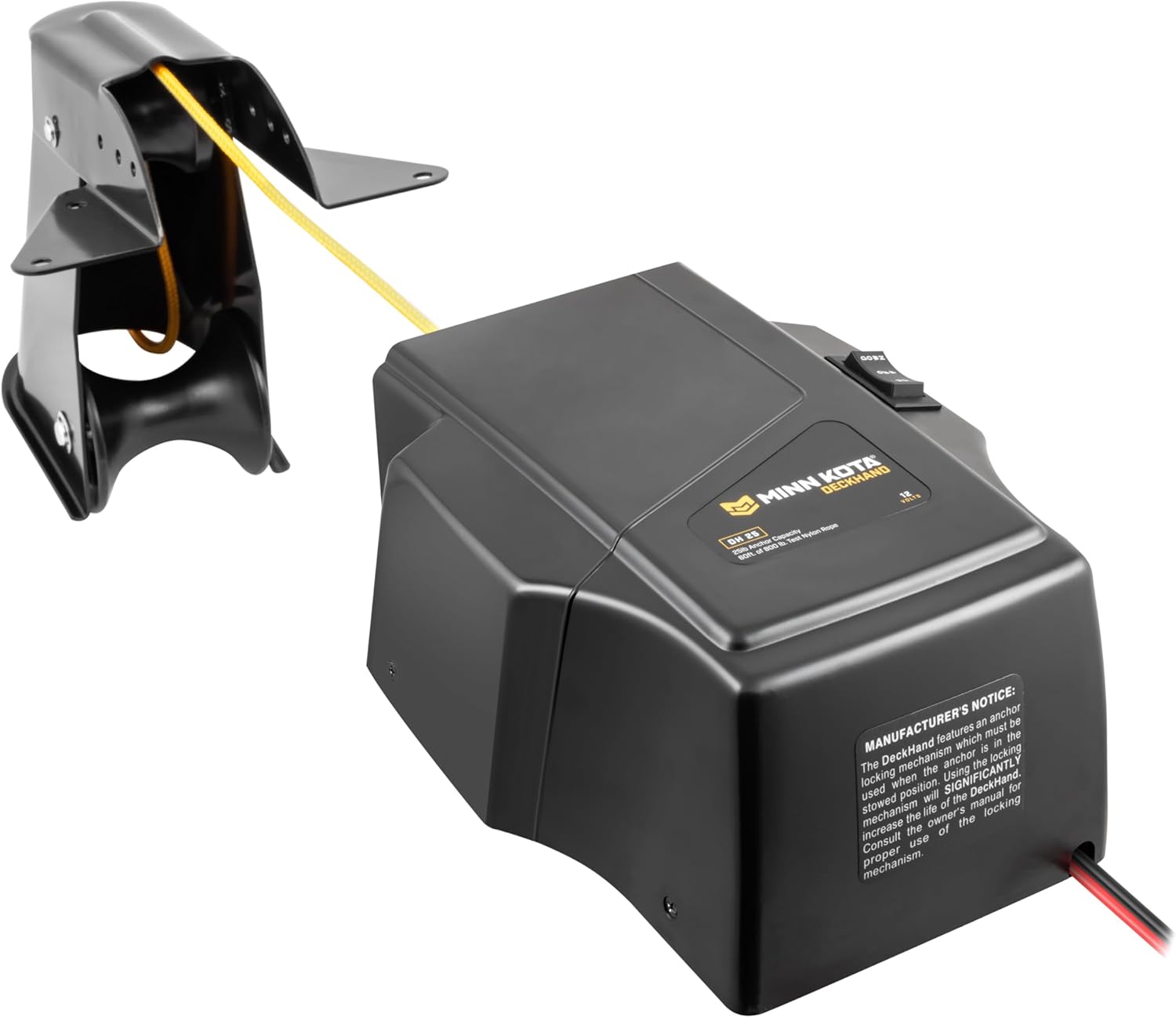 Minn Kota 1810125 Deckhand Electric Anchor Winch, 25 LBS Capacity