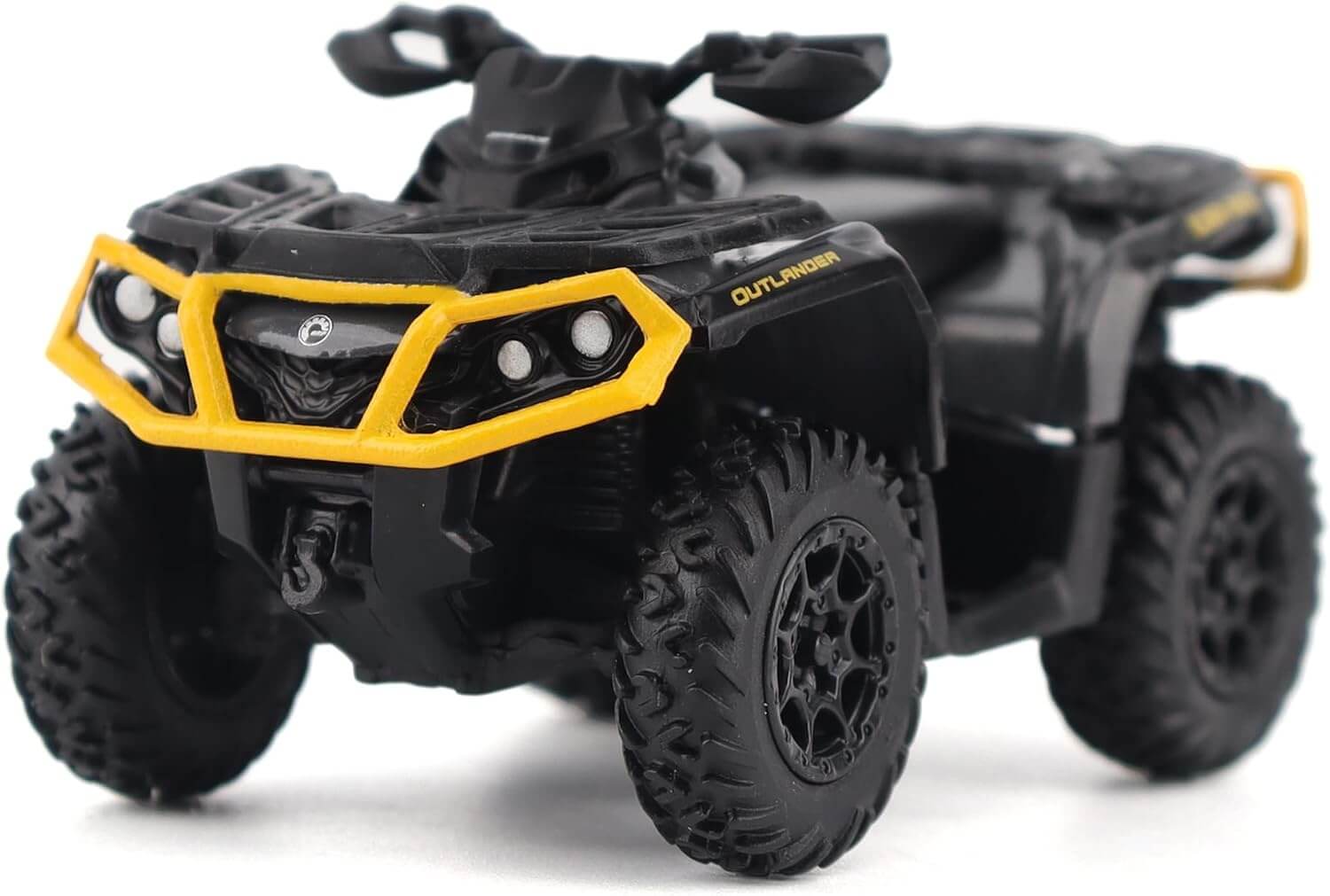 Model of a Can-Am Outlander ATV on a white background