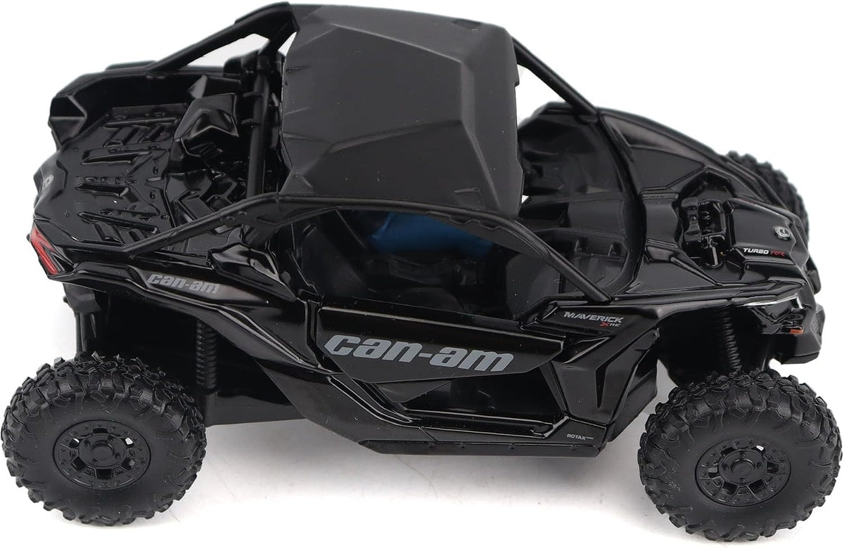 Diecast Masters Can-Am Maverick X3 X RS Turbo RR 1:32 diecast model, Triple Black #60001 – view 5