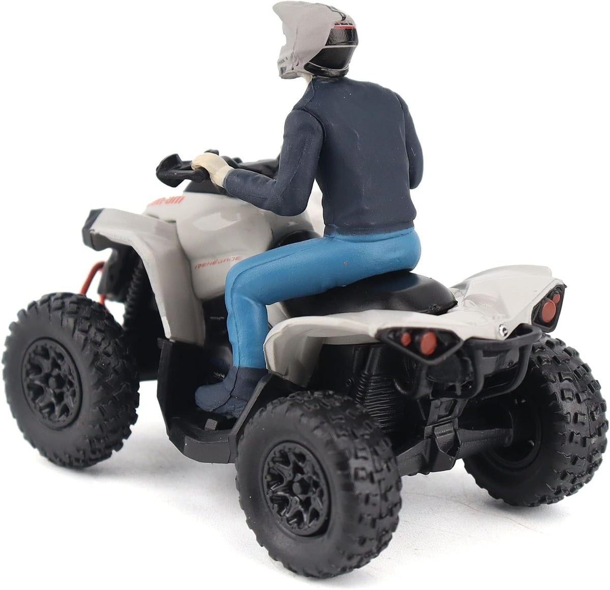 Diecast Masters Can-Am Renegade X XC 1000R 1:32 diecast model, Chalk Gray & Magma Red #60008 – view 5