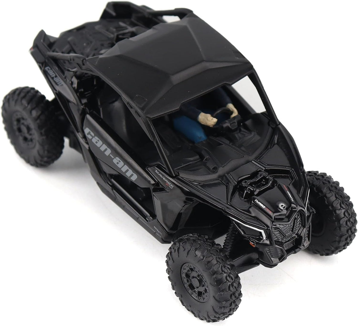 Diecast Masters Can-Am Maverick X3 X RS Turbo RR 1:32 diecast model, Triple Black #60001 – view 8
