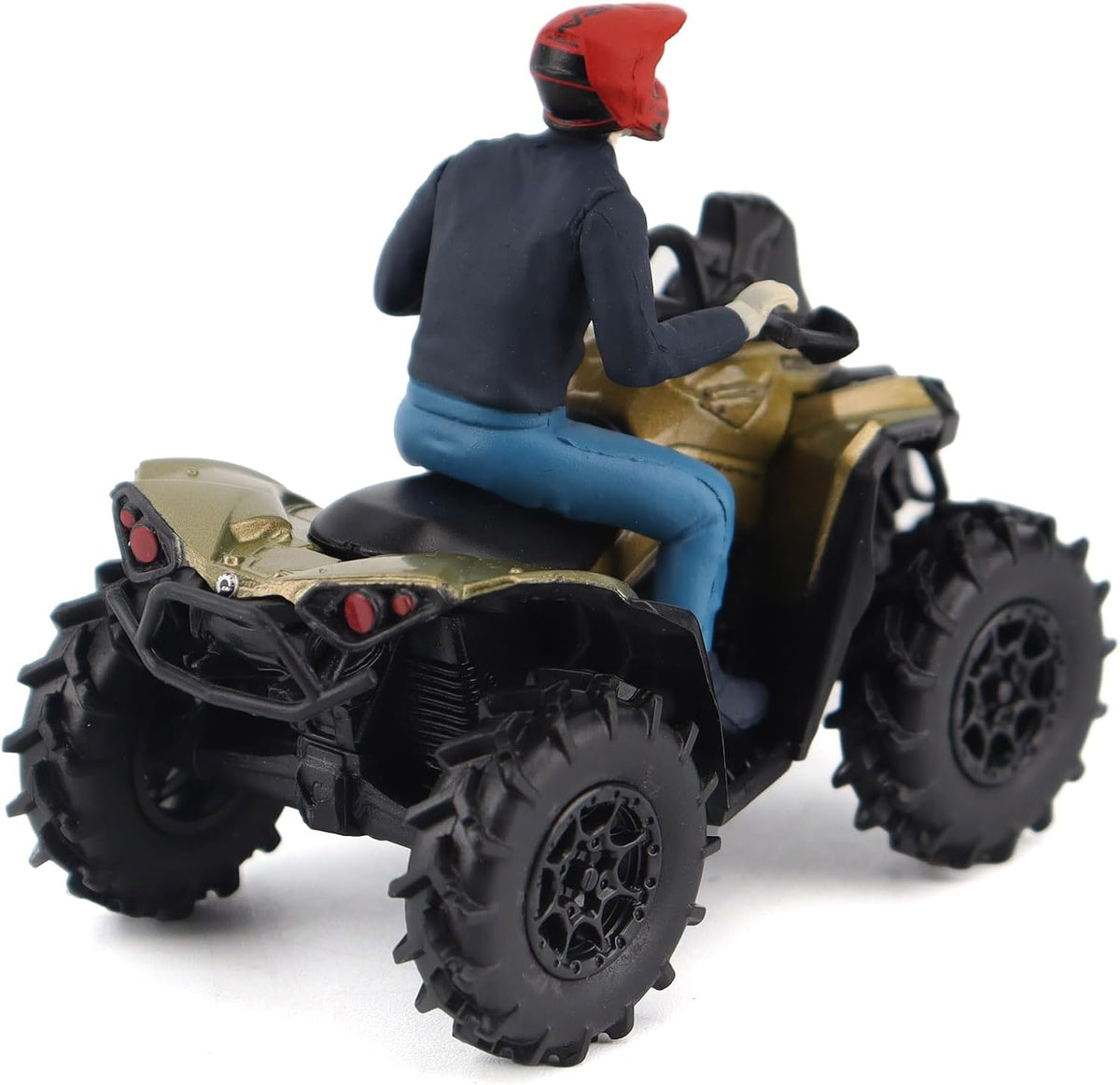 Diecast Masters Can-Am Renegade X MR 1000R 1:32 diecast model, Liquid Titanium & Magma Red #60010 – view 6