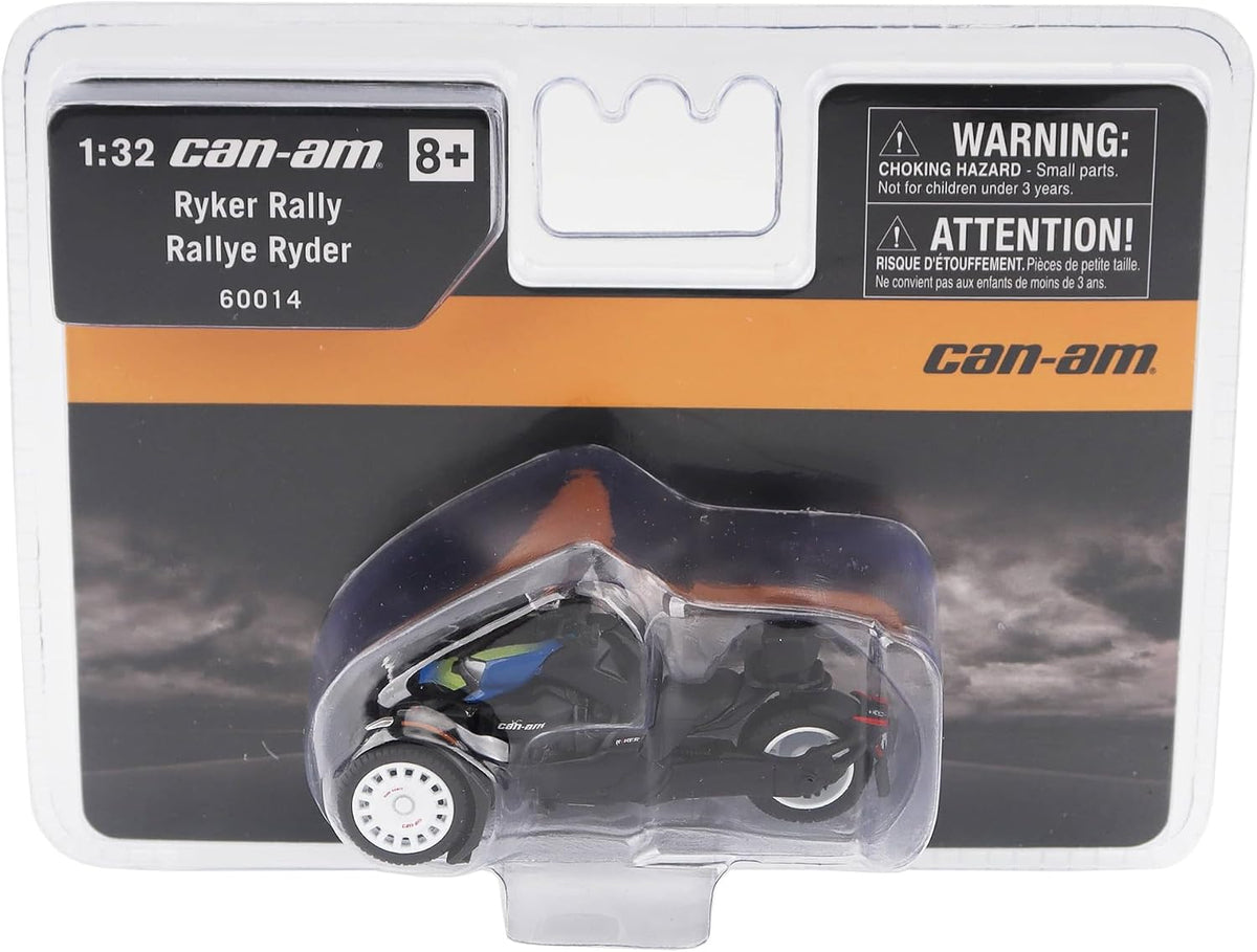 Diecast Masters Can-Am Ryker Rally 1:32 diecast model, Galactic Blue #60014 – view 7