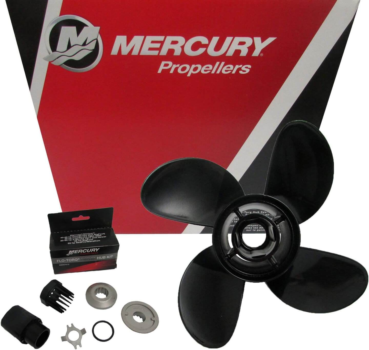 Black mercury propeller