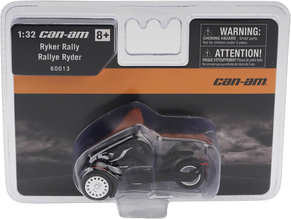 Diecast Masters Can-Am Ryker Rally 1:32 diecast model, Ghost Black #60013 – view 7