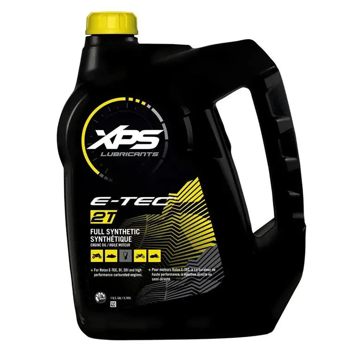XPS Ski-Doo 2T E-TEC synthetic oil 1 US gallon jug, 9779127