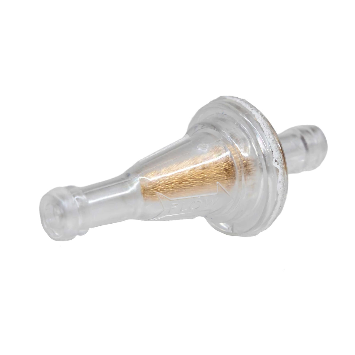 K&N 81-0221 sintered porous bronze fuel filter, clear housing