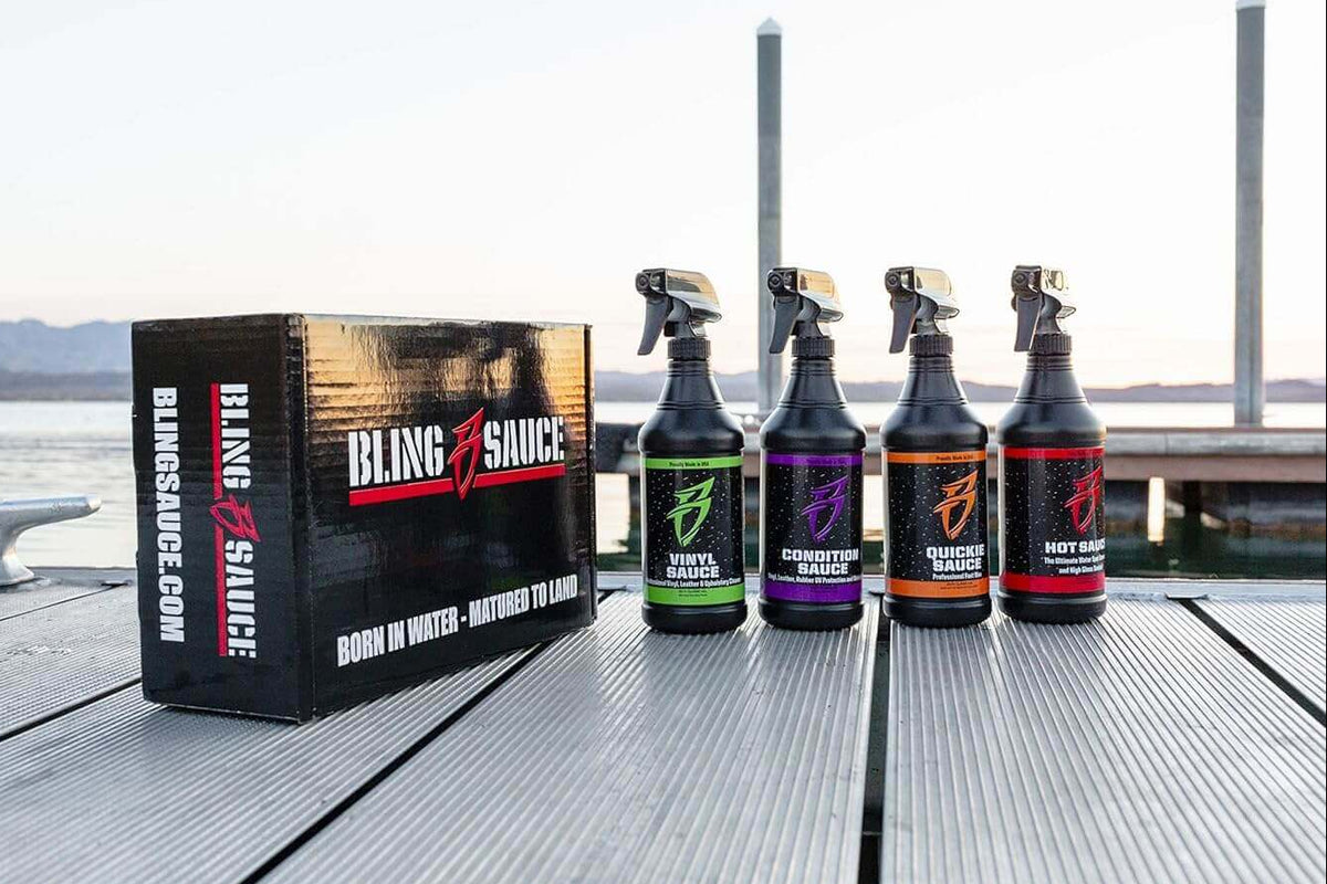 Bling Sauce Cleaning/Detailing Kit 4-Pack of 32oz Bottles