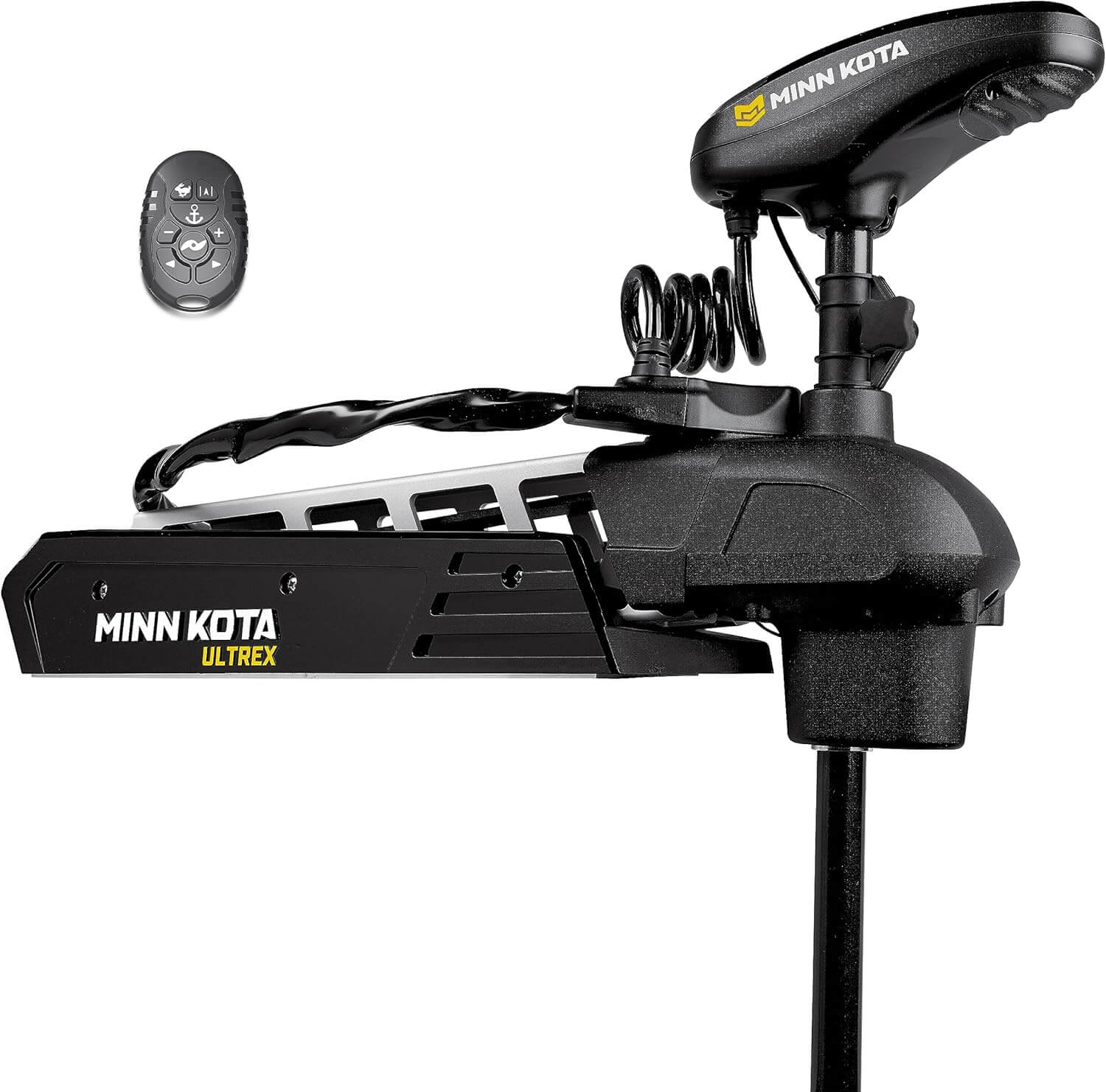 Minn Kota 1368895 Ultrex™ Bow Mount Freshwater Trolling Motor, 112 lbs. Thrust, 45" Shaft, 36 Volts w/Micro Remote, Foot Pedal & Dual Spectrum CHRP Sonar