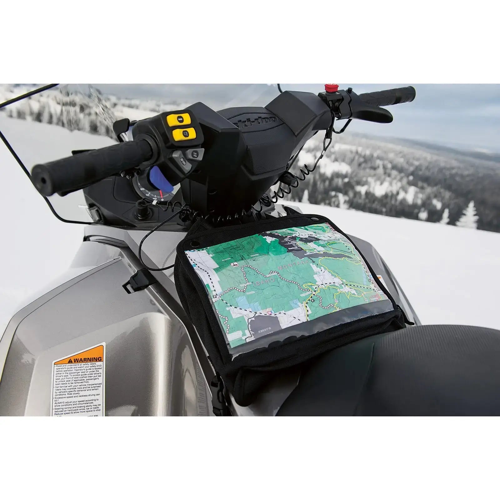 Ski-Doo 0.6 US Gal (2.4 L) 3W Heated Tank Bag
