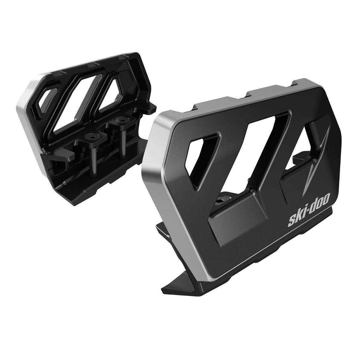 Ski-Doo Lateral Footplates, Black, 860201402