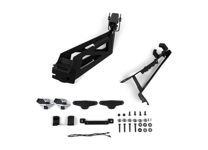Ski-Doo LinQ Ice Auger Holder kit 860201828 with mounting brackets