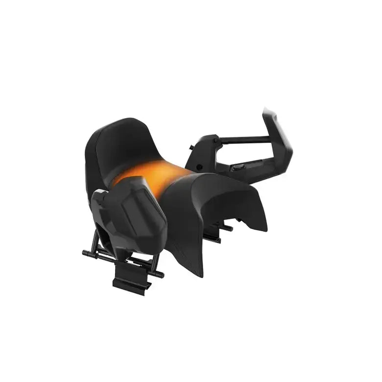 Heated passenger seat