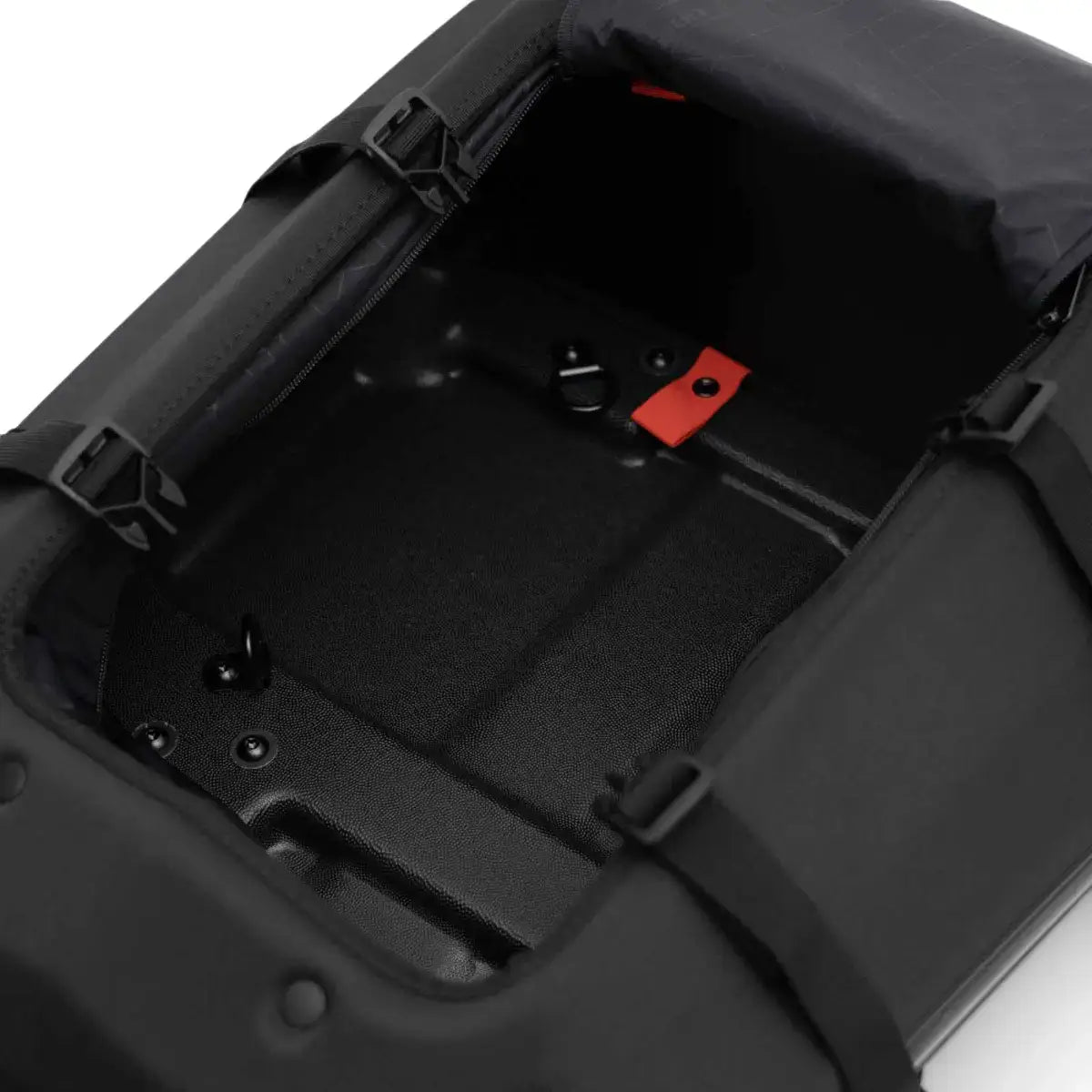 Open top of LinQ tunnel bag