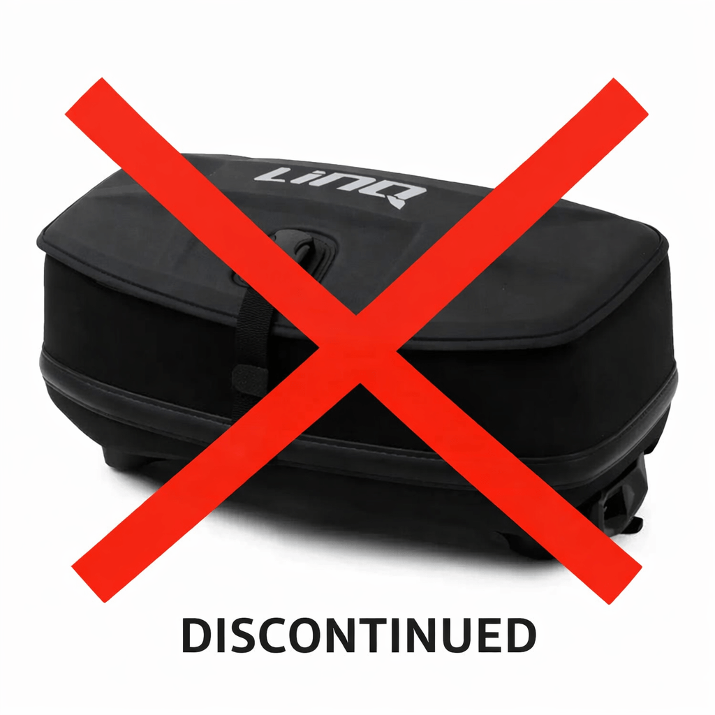 Sac de sport Ski-Doo Can-Am LinQ 17 L (4,5 gallons US) compatible multi-produits - NOUVEAU DESIGN EXTENSIBLE Noir
