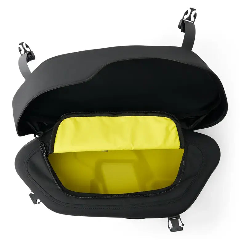 Ski-Doo LinQ 6 US Gal (23 L) Saddlebags (2 Bags) in Black