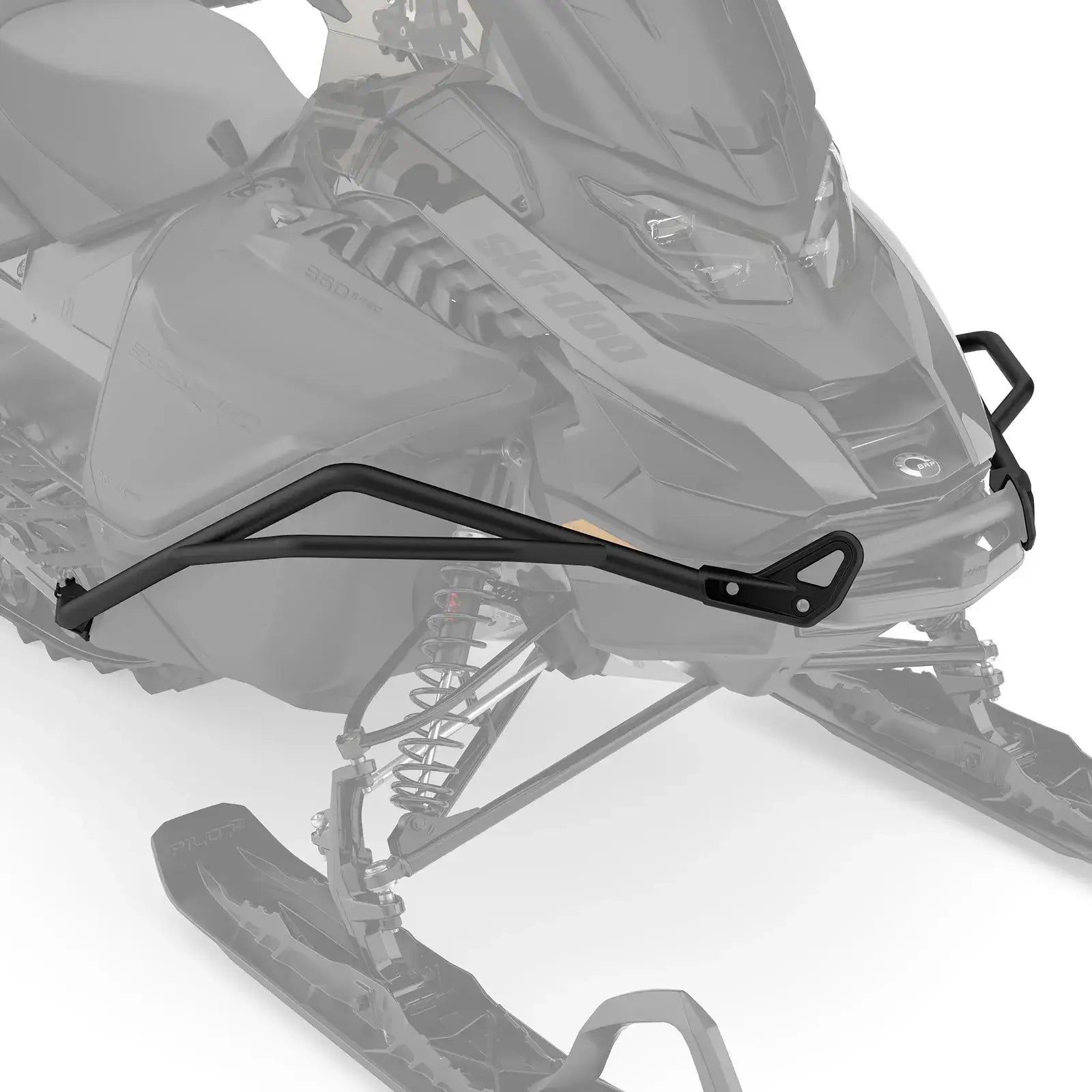Modular front bumper for Ski-Doo snowmobiles