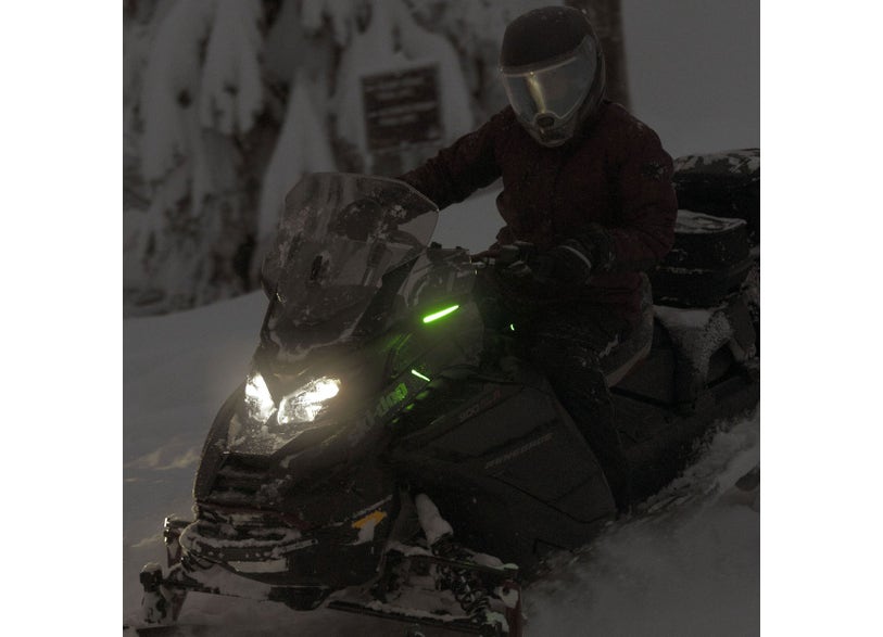 Ski-Doo LED Signal Lights for Windshield, REV Gen5 (except Deep Snow and 600 EFI), alternate view 4, 860202703