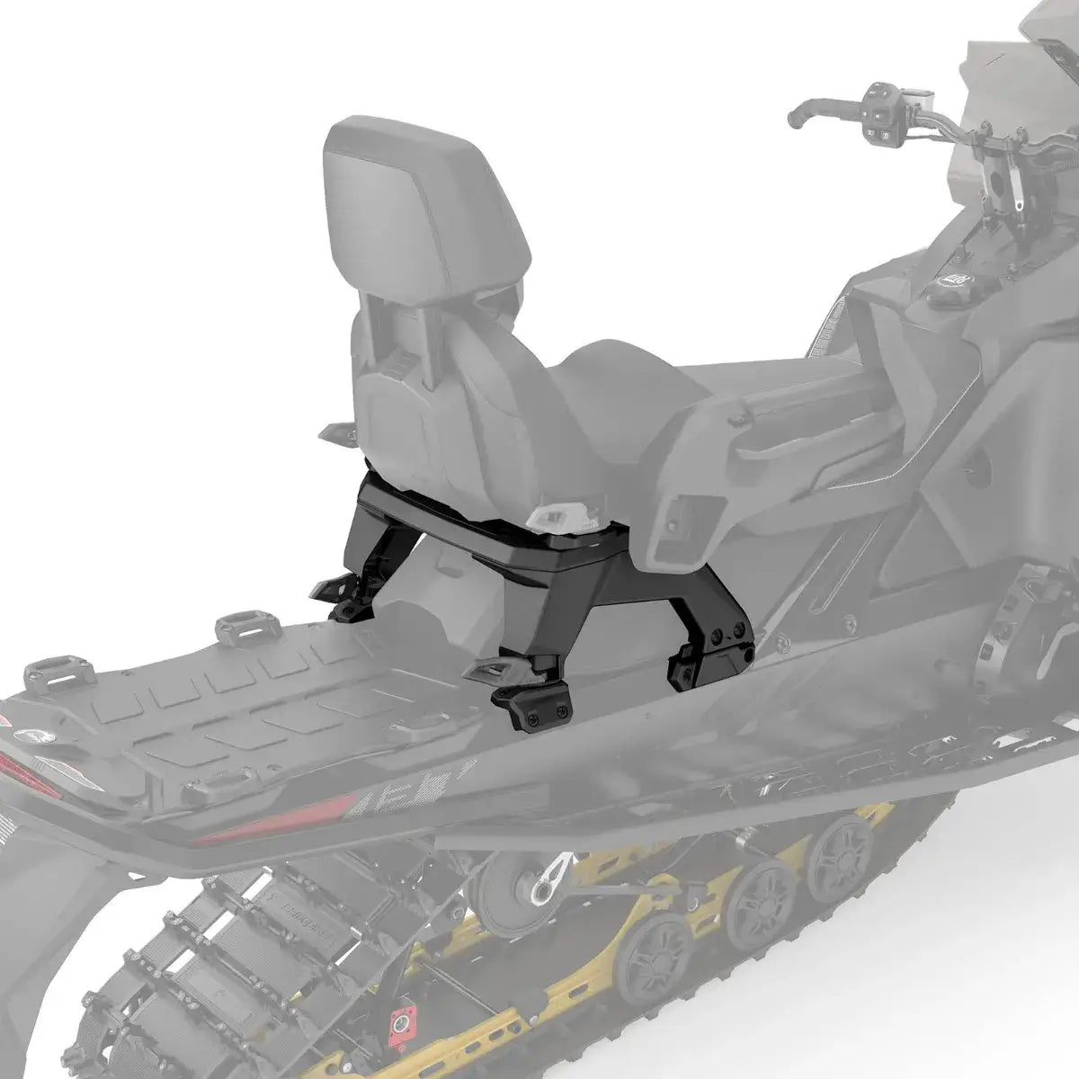 Rack to support extra seat for Ski-Doo