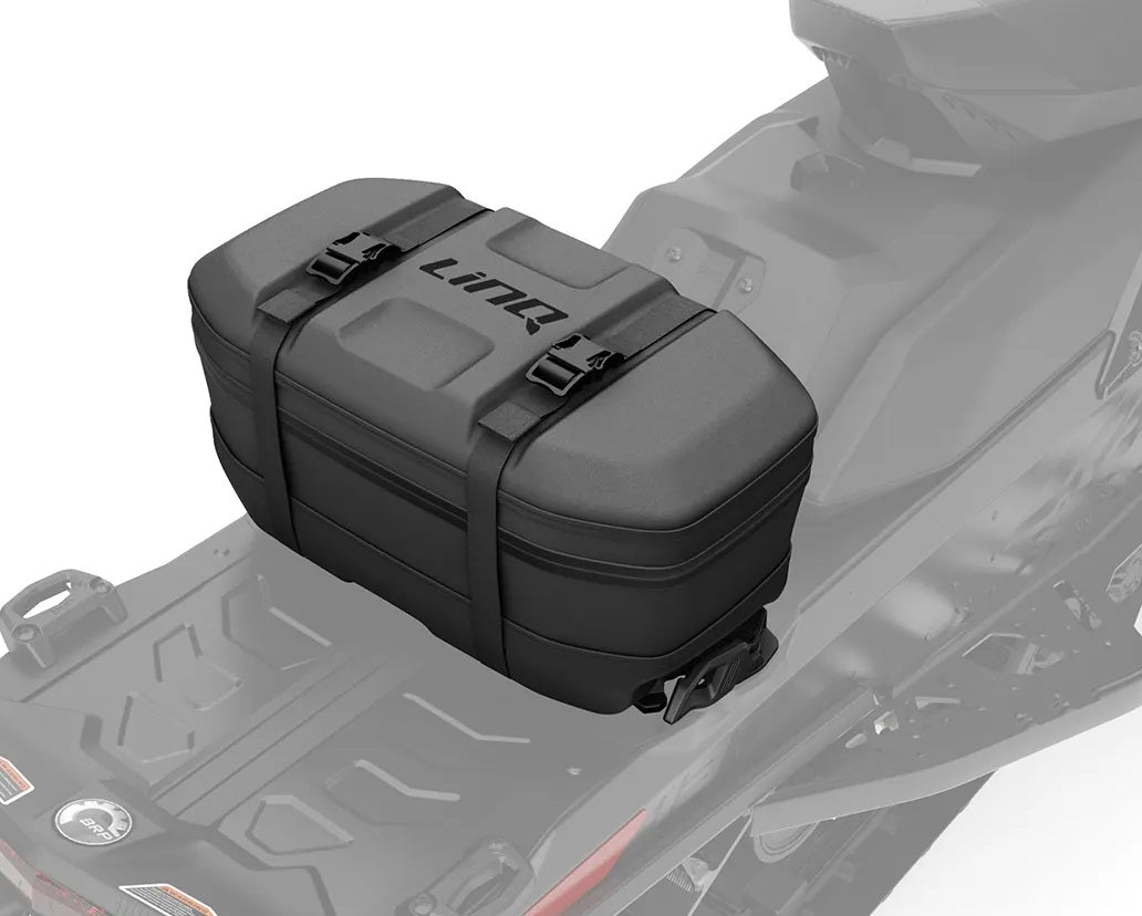 UPDATED BRP/ Ski-Doo/ Can-am LinQ 4.5 US Gal (17 L) Sport Bag for Multi Product Fitment - NOW EXPANDABLE NEW DESIGN Black