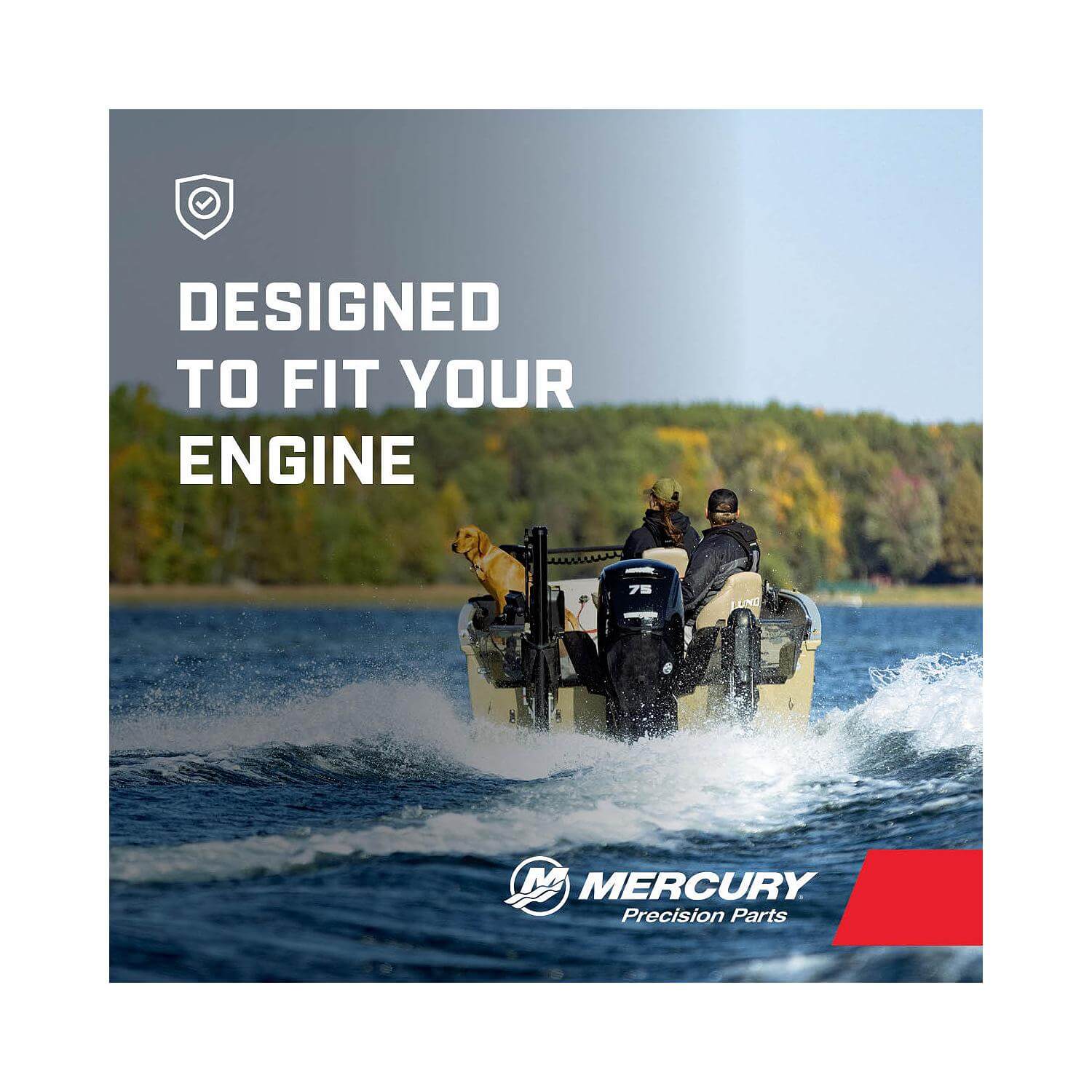 Mercury Marine 100 Hour Maintenance Kit for 75-115HP Four Stroke 2.1L Outboard - 8M0097854