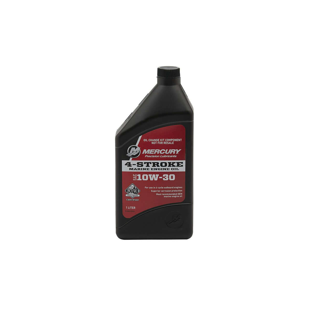 Kit de changement d'huile hors-bord Mercury Marine 10W-30 4 temps pour moteurs hors-bord Mercury 2.1L 75/90/115 HP EFI - 8M0107510