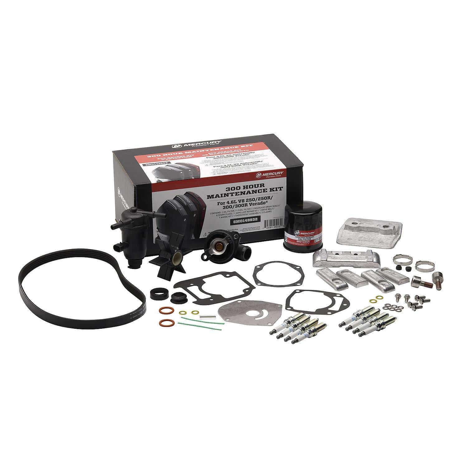 Mercury Marine Outboard Service Kit 300 HR Verado V8 4.6L & Verado SeaPro - 8M0149932
