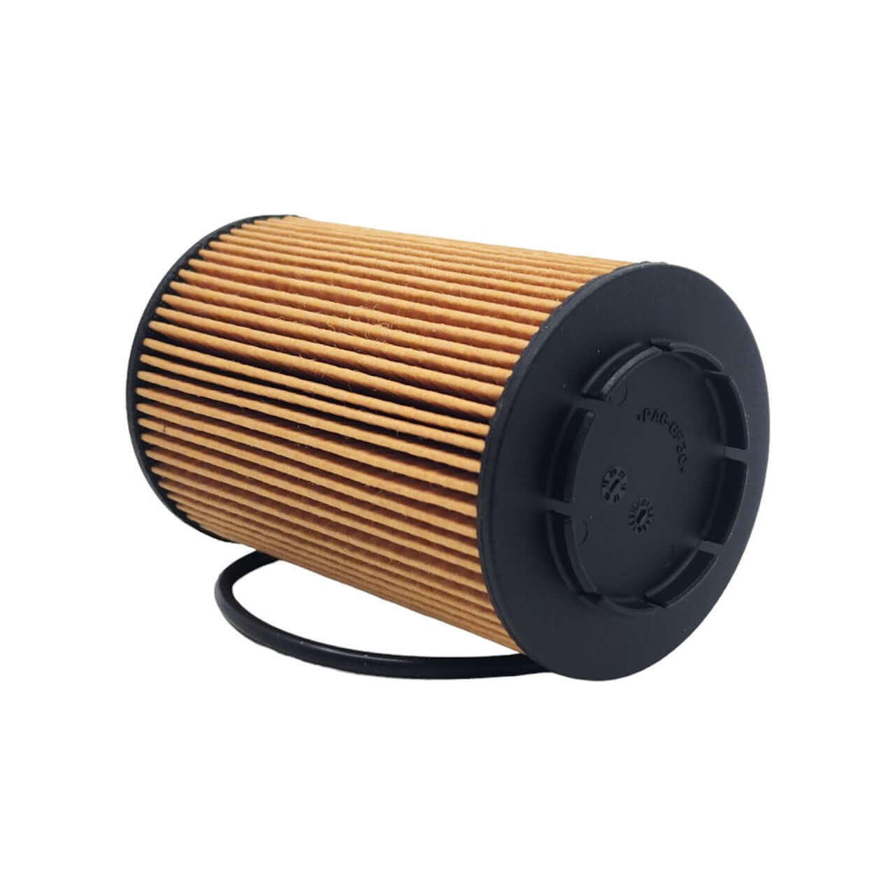 Air filter on white background