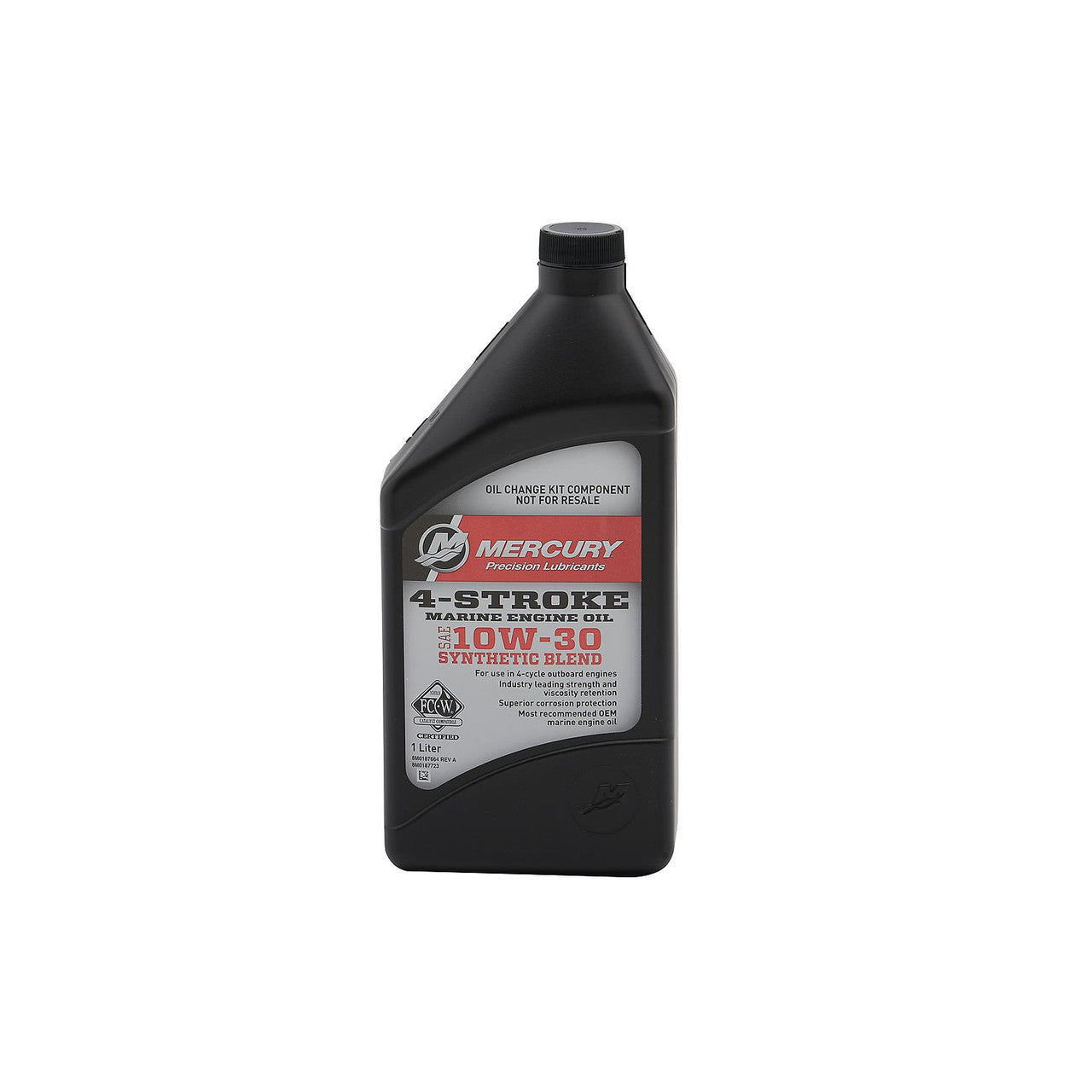 Mercury Marine 10W-30 4-Stroke Outboard Oil Change Kit for Mercury V6 and V8 175-300hp Outboards - 8M0187621