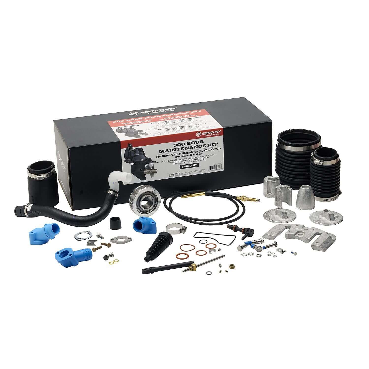 Mercury 8M0215917 MerCruiser Bravo Three Sterndrive 300 Hour Maintenance Kit
