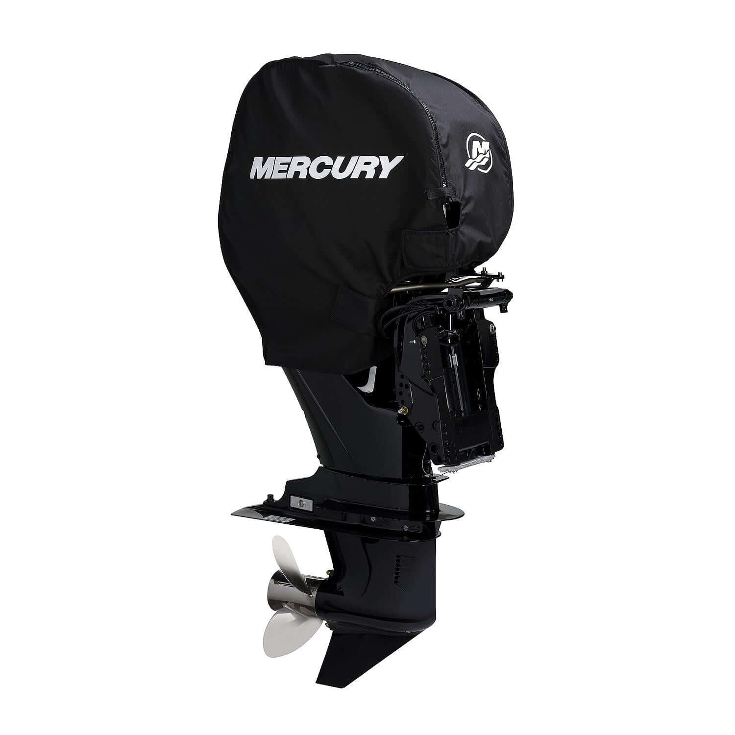 Housse de moteur hors-bord Mercury Marine Tow N Stow pour moteurs quatre temps 40-60 CV, noire, 8M0221490