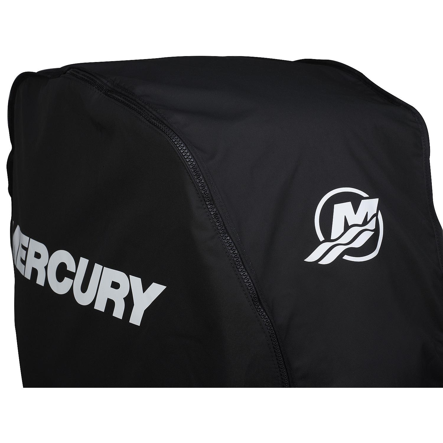 Mercury Marine Tow N Stow Outboard Cover for 75-115hp FourStroke Engines, Black - 8M0221491