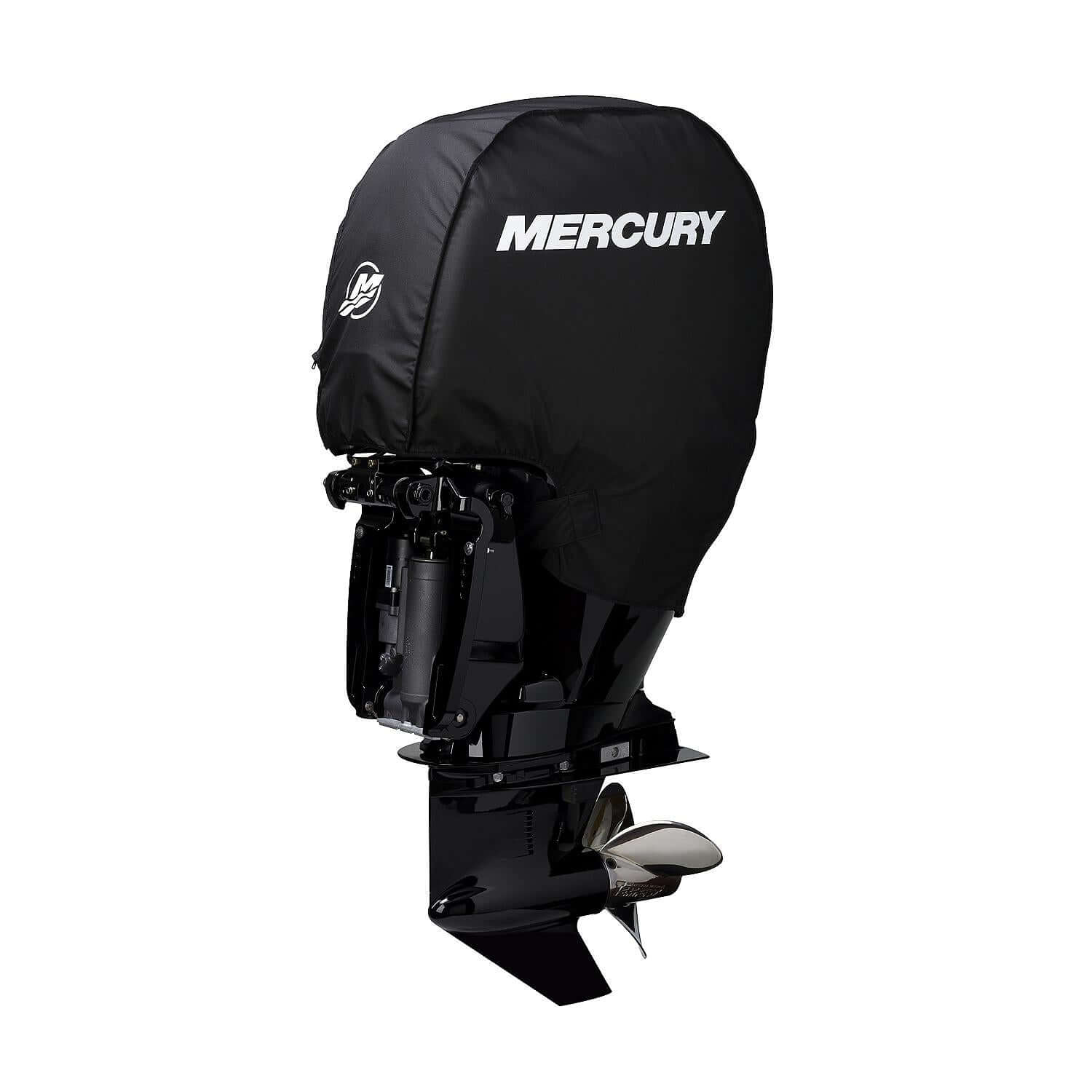 Mercury Marine Tow N Stow Outboard Cover for 150hp FourStroke Engines, Black, 8M0221492