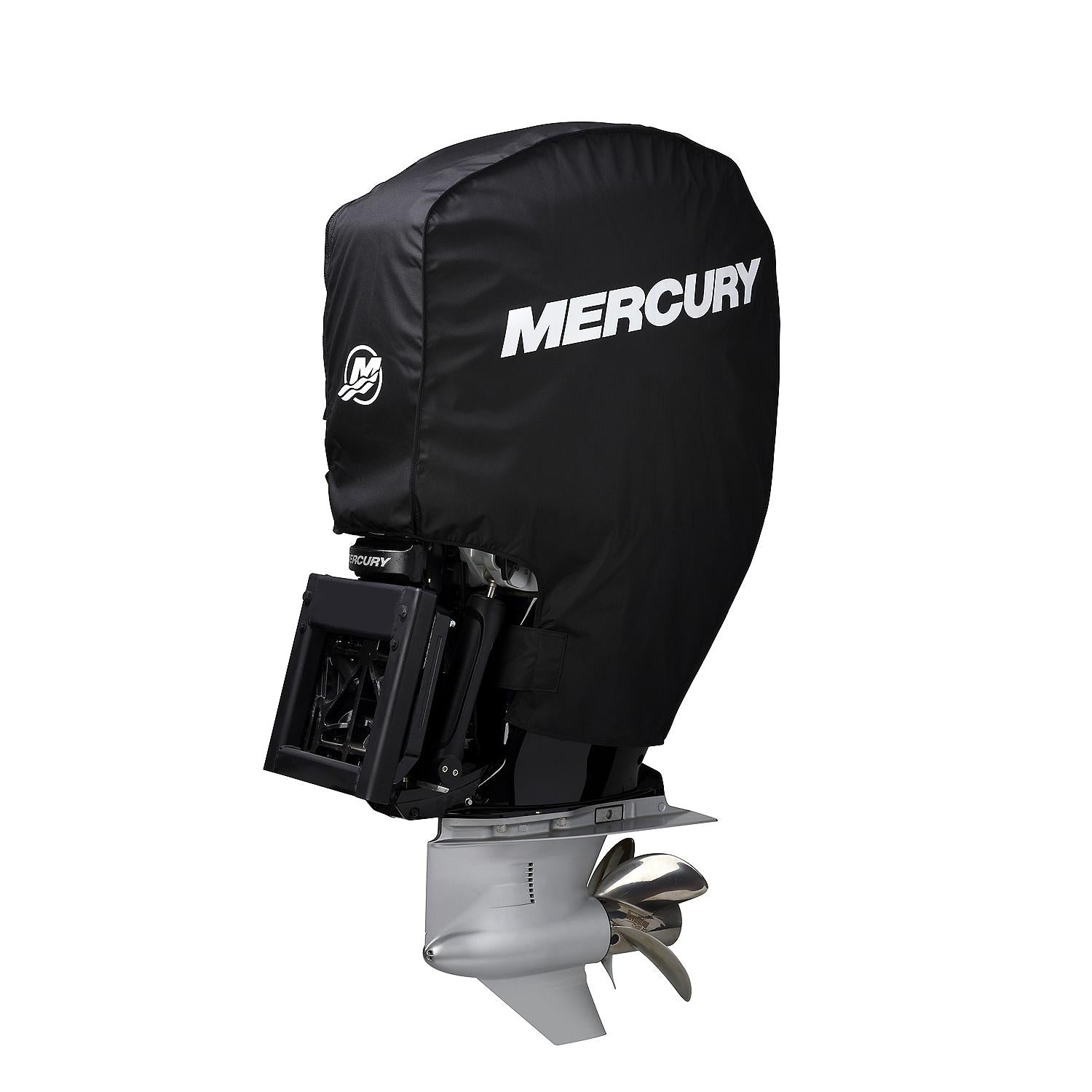 Mercury Marine Tow N Stow Outboard Cover for L6 225-400hp Verado Engines, Black, 8M0221494