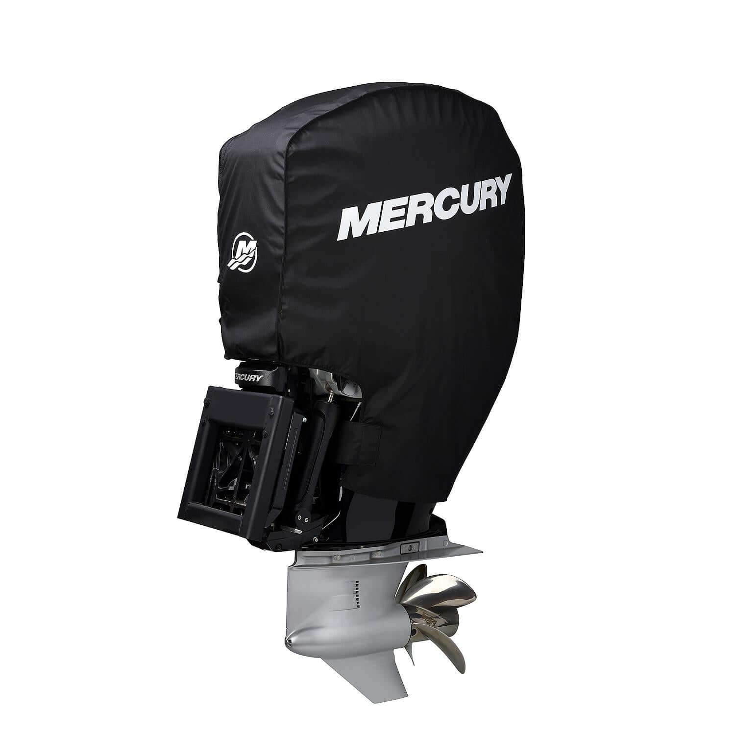 Mercury Marine Tow N Stow Outboard Cover for L6 225-400hp Verado Engines, Black, 8M0221494