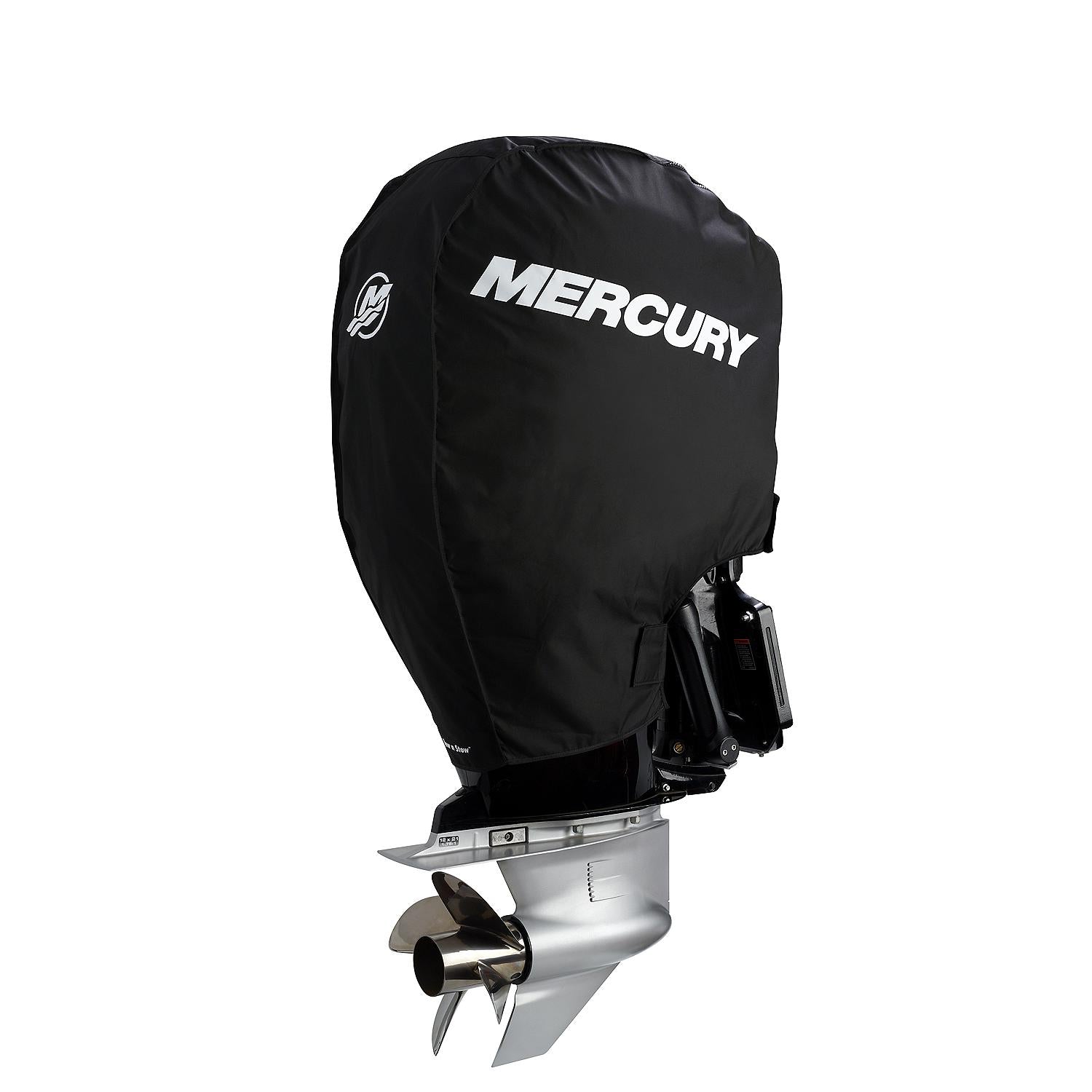 Mercury Marine Tow N Stow Outboard Cover for L6 225-400hp Verado Engines, Black, 8M0221494