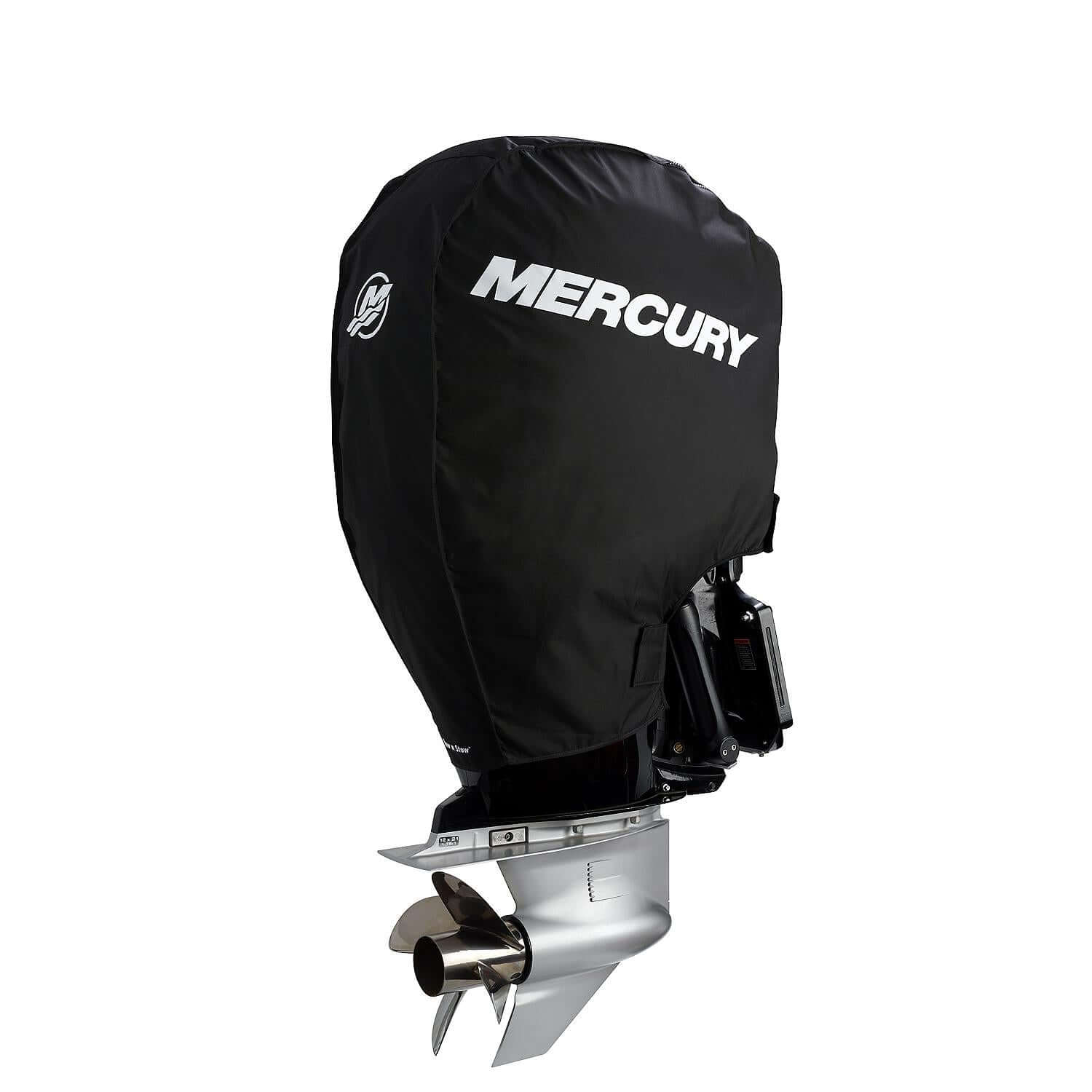 Mercury Marine Tow N Stow Outboard Cover for L6 225-400hp Verado Engines, Black, 8M0221494