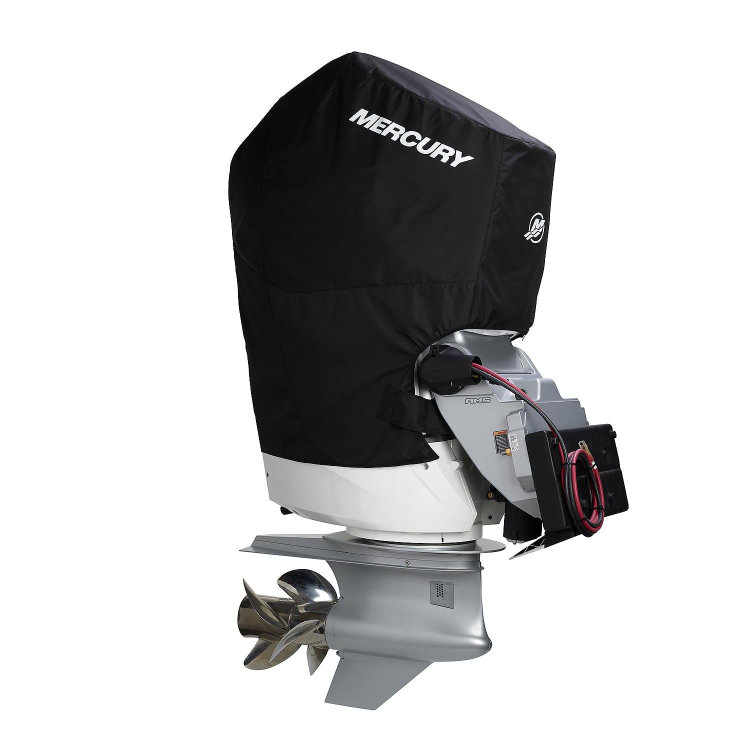 Mercury Marine Tow N Stow Outboard Cover for V12 600hp Verado Engines, Black, 8M0221498