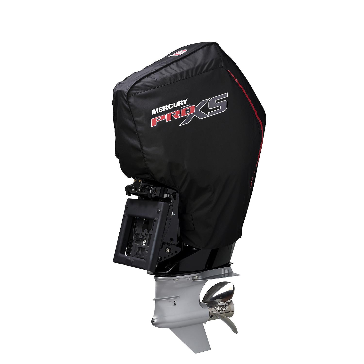 Mercury Marine Tow N Stow Outboard Cover for V8 200-300hp Pro XS Engines, Black, 8M0221499