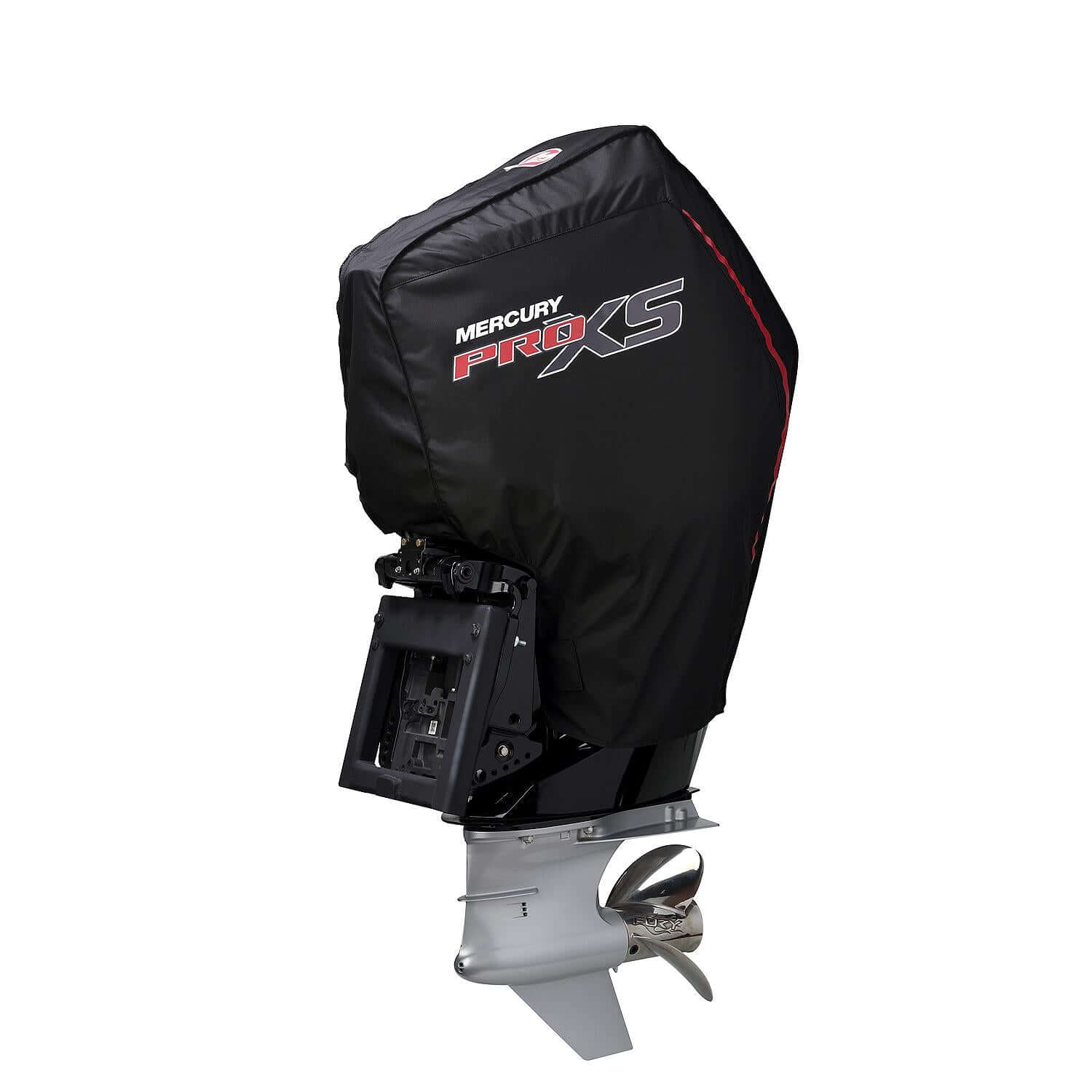 Housse de moteur hors-bord Mercury Marine Tow N Stow pour moteurs Pro XS V8 200-300 ch, noir, 8M0221499