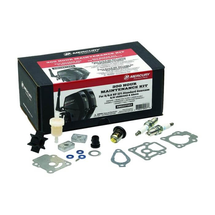 Mercury 8M0227353 300 Hour Service Kit 8 - 9.9 EFI