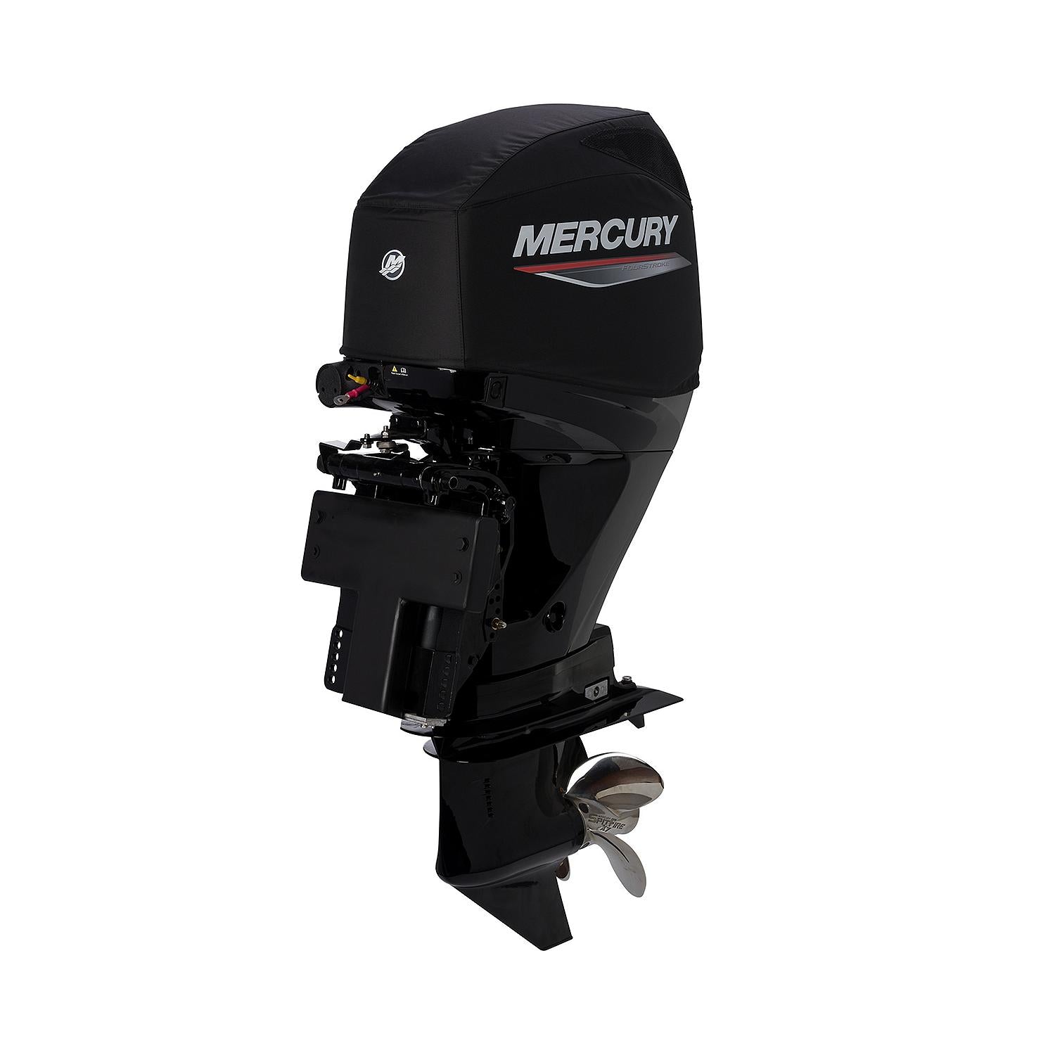 Mercury 60hp FourStroke vented splash cover front view