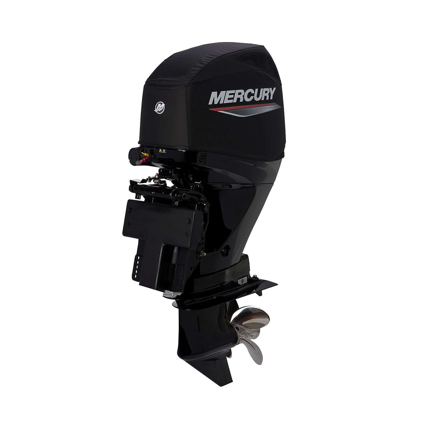 Mercury 60hp FourStroke vented splash cover front view