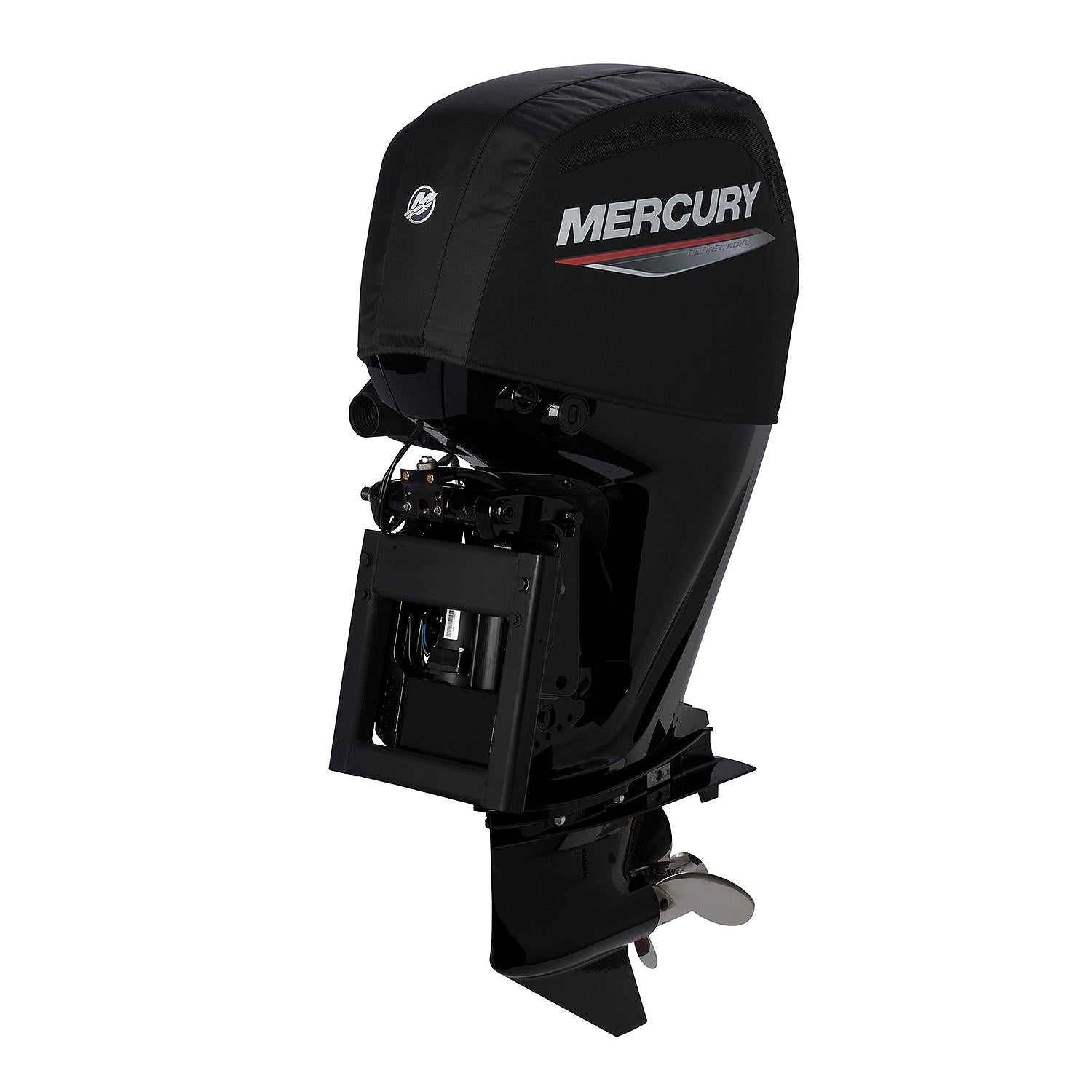 Mercury Marine Vented Splash Cover for 2.1L 115hp FourStroke Outboard Engines, Black, 8M0228509