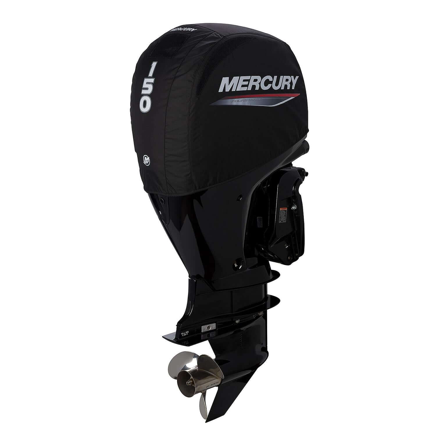 Mercury Marine Housse de protection ventilée pour moteurs hors-bord FourStroke 150 cv, Noire, 8M0228510