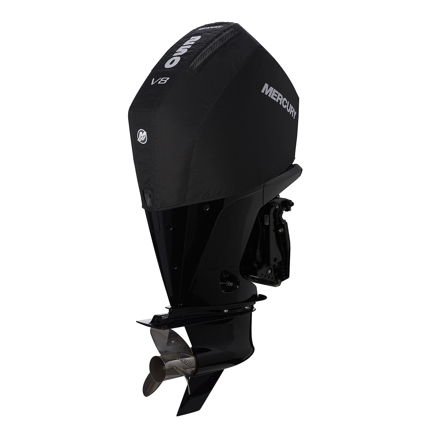 Mercury Marine Vented Splash Cover for 4.6L V8 250hp Outboard Engines, Black, 8M0228520