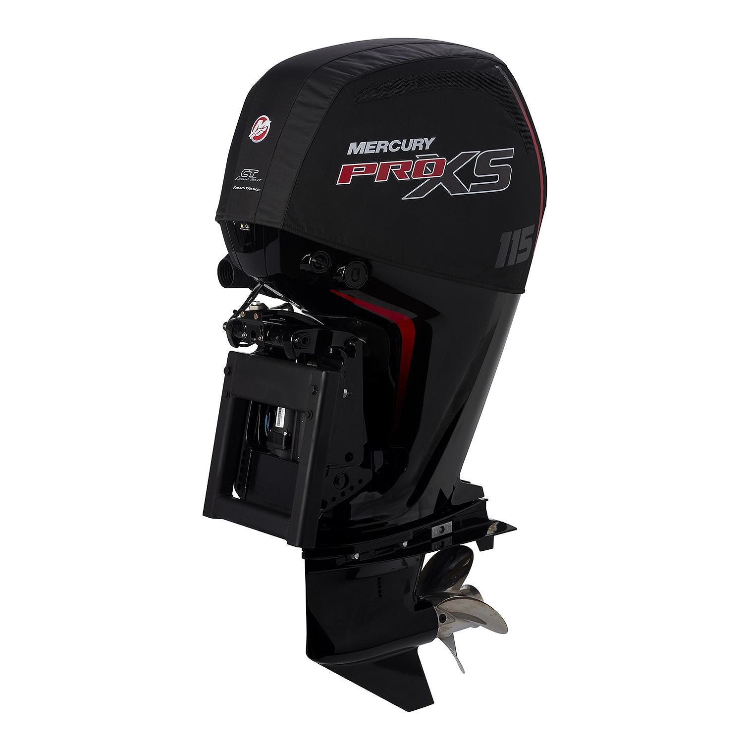 Mercury Marine Vented Splash Cover for 2.1L 115hp Pro XS Outboard Engines, Black, 8M0228530